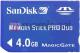 SanDisk  MS PRO DUO 4GB 