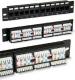 NetRack  Patchpanel wyposa�ony 19'' 12-porty kat. 5e UTP 2X6 10'' PPHQ09 (NP0501) 