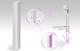 Meliconi   maskownica do kabli d�ugo�� 354mm srebrna 