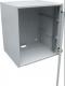 ecoVARI szafa wisz�ca 19'' 6U/400mm jednosekcyjna drzwi metalowe (ON6JM400) 