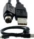 4World  Kabel USB na mini DIN 8 pin 1.5 m 