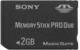 Sony  MEMORY STICK PRO DUO 2GB 