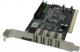 4World  4x USB 2.0 + 2x SATA + 1x IDE na PCI 04613 