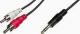   KABEL STEREO MINIJACK / 2*CHINCH 5M 