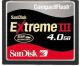COMPACT FLASH 4GB SANDISK EXTREME 3