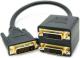   ADAPTER DVI -> 2x DVI (24+1) (DVI-D) 