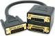   ADAPTER DVI -> 2x DVI (24+5) (DVI-I) 