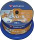 Verbatim  DVD-R 16x 4.7GB 50P CB PrintableID 