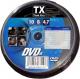 TX  DVD-R  4.7GB 8x  10szt 