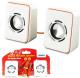 4World  Ultra Mini z USB bia�y (04519-WHT) 