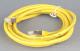 KABEL PATCH CORD UTP KAT 5 0.5M YELLOW