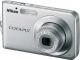COOLPIX S210 SREBRNY (VMA220E1) 3x 8.0
