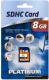 Platinum  SDHC 8GB 