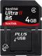 SanDisk  SDHC ULTRA II PLUS 4GB 