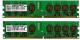 Transcend 4GB Dual DDR2 800 CL5  JM4GDDR2-8K 