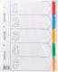 Activejet  Przek�adki A4 5 stron z indeksem 