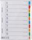 Activejet  Przek�adki A4 z laminowanym indeksem 1-10 