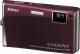 Nikon  COOLPIX S60 BORDOWY 