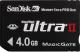 SanDisk  MEMORYSTICK PRO DUO ULTRA II 4GB 