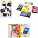 3M  Zak�adki indeksuj�ce Post-it 4x35szt. kolorowe12x43mm 