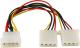 Activejet  ROZGA��ZIACZ 5,25"M - 2x5,25"F  Molex