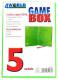 4World Game BOX / DVD Box na 1 płytę, 5 szt. zielony (04759)