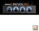 Revoltec  RL018 Kontroler obrot�w wentylator�w 4x czarny 3.5" 