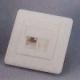 Full Enterprise  Full Dual Block gniazdo podtynkowe 1xRJ45, kat. 5e, UTP, k�towe, bia�e (FA-648D-8-C5E-WH) 