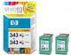 Hewlett-Packard  CB332EE tr�jkolorowy HP No. 343 DWUPAK 