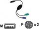 iTec/Pretec  Adapter USB > PS2 USBPS2K 