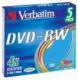 Verbatim  DVD-RW/5/Slim 4.7GB 4x SERL Colour 43563 