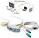 Belkin  F1DF102Pea 2-portowy prze�acznik KVM PS/2 ze sterowaniem i okablowaniem 