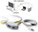 Belkin  F1DF102Uea 2-portowy prze�acznik KVM USB ze sterowaniem i okablowaniem 