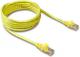 Belkin  kabel krosowy RJ45, os�onka zalewana, kat. 5e UTP do 0.5m ��ty (A3L791b50CM-YLS) 