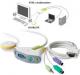Belkin  Switch2 2-portowy prze��cznik KVM PS/2 z audio, sterowaniem, okablowaniem (F1DG102Pea) 