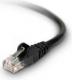 Belkin  kabel krosowy RJ45, os�onka zalewana, kat. 5e UTP do 0.5m czarny (A3L791b50CM-BKS) 