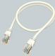 Molex PN  kabel krosowy RJ45, 568B, UTP, PowerCat 6, PVC, 1m, szary (PCD-00348-0E) 