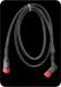Revoltec  SATA K�TOWY 50cm UV-czarny (RC047) 