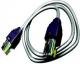 Molex PN  kabel krosowy RJ45, 568B, UTP, PowerCat 6, LSZH 2m, szary (PCD-00366-0H) 