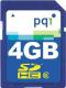 PQI  SDHC 4GB 
