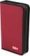Activejet  ETUI na  64 p�yty CD/DVD NylonCzerwony 