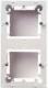 Krone  Puszka natynkowa do gniazd MEGA Classic podw�jna 150x80x30mm 