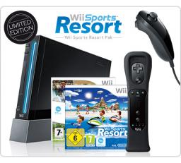 Konsola Nintendo Wii Czarna Sports Resort Bundle