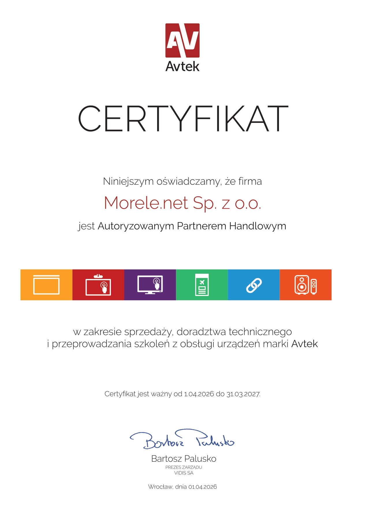 Avtek Autoryzowany Sprzedawca