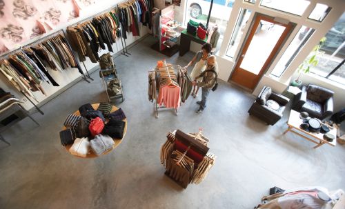 Boutique birdseye indoor