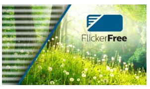 Mniejsze zmęczenie wzroku dzięki technologii Flicker-free