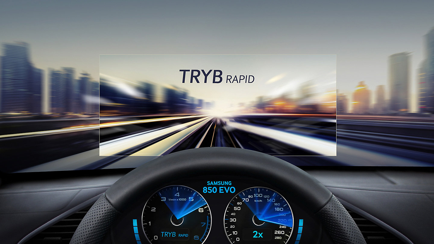 Osiągaj jeszcze większe prędkości z ulepszonym trybem RAPID