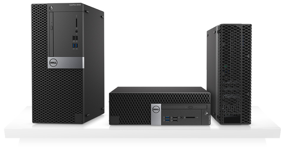 OptiPlex 5050 w obudowach typu tower i SFF — wysoka wydajność. Inteligentne rozwiązania. OptiPlex 5050 w obudowach typu tower i SFF — wysoka wydajność. Inteligentne rozwiązania.