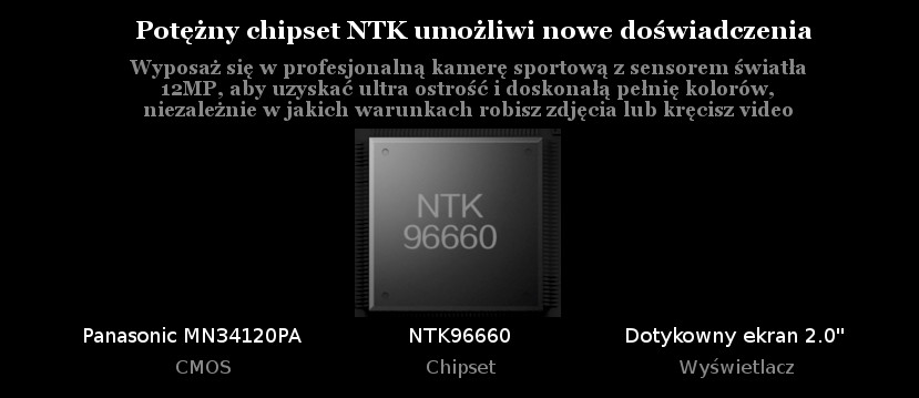 SJ6 Legend - procesor kamery sportowej