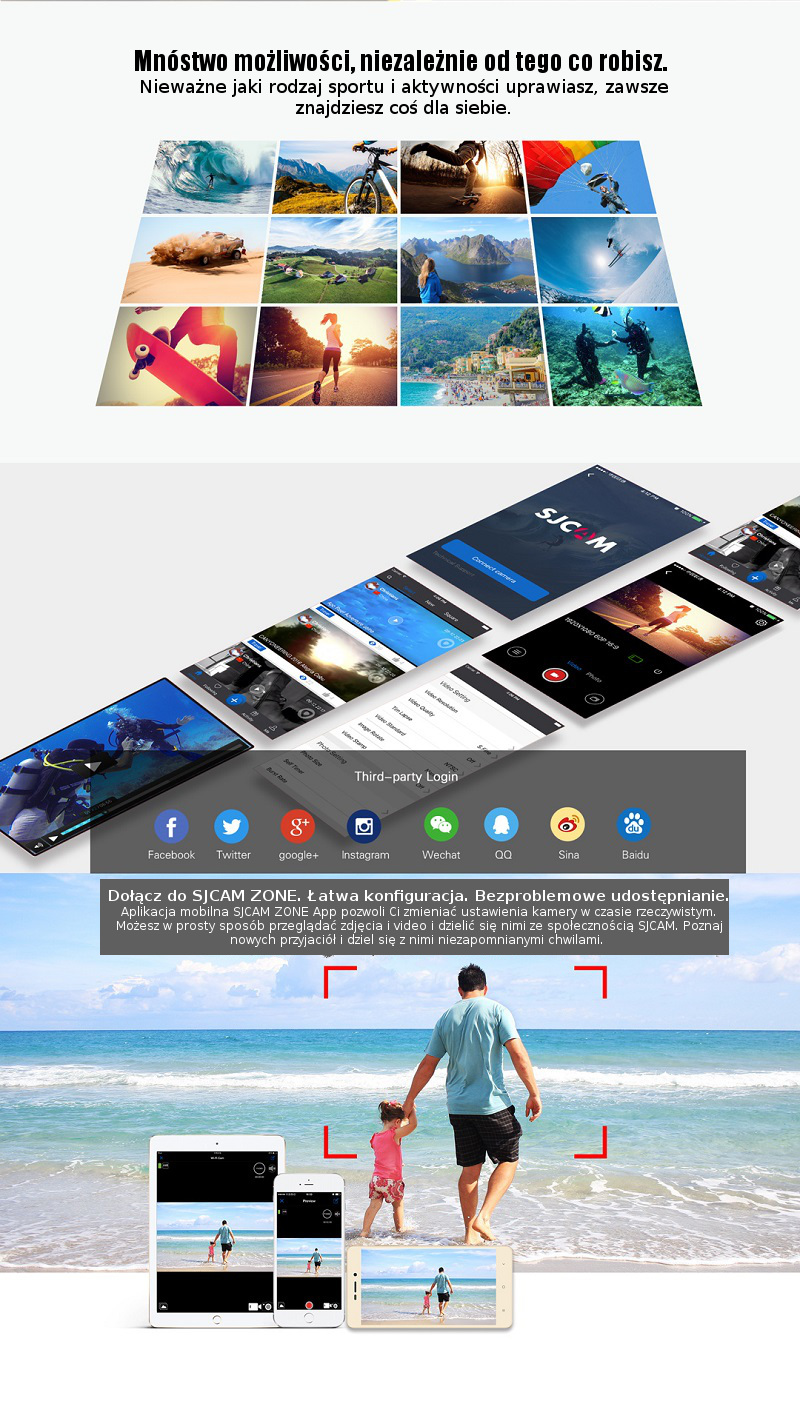 Kamera sportowa SJCAM SJ7 Star - jeszcze więcej wrażeń